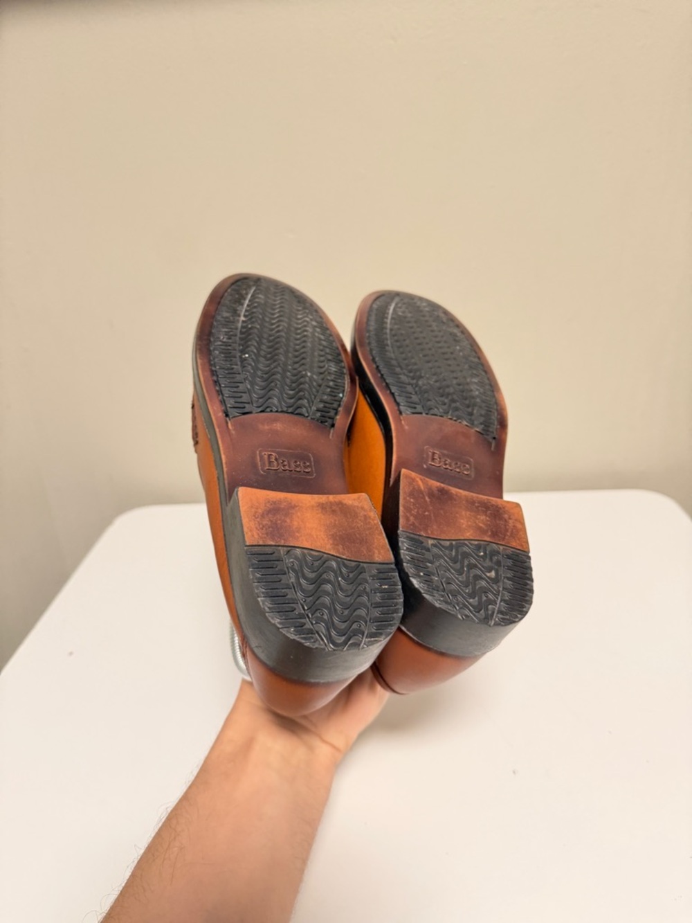 Bass Weejuns Katherine II Brown Leather Penny Loafers US 9 W Preppy Collegiate - Picture 8 of 11